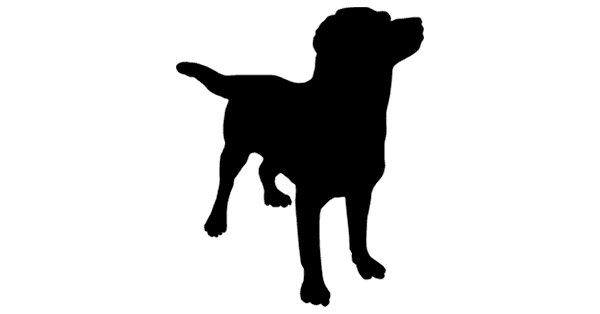 dog silhouette
