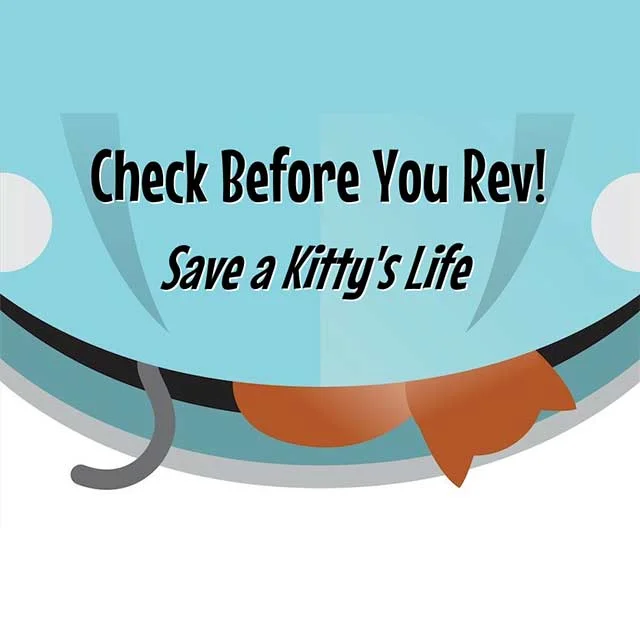 Check before you rev - save a life
