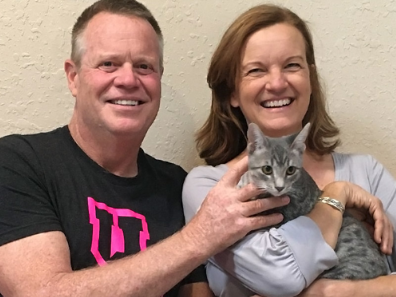 Gregor cat adopted November 2019