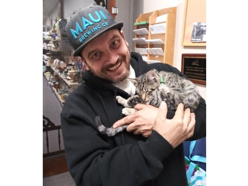 Timmy cat adopted December 2019