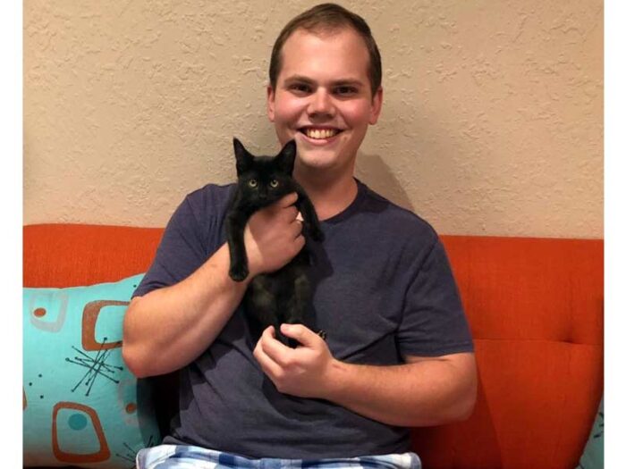 Blake cat adopted July 2020