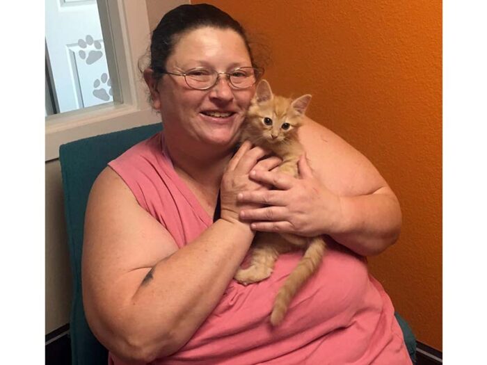 C.J. cat adopted September 2020