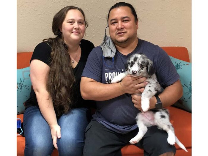 Elliot dog adopted August 2020