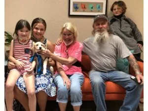 Flash dog adopted August 2020