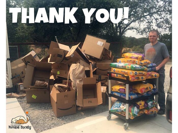 Thank you, Pet Food Bank donors