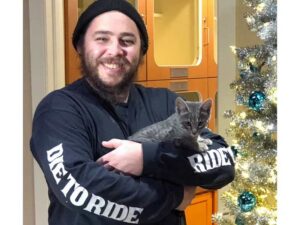 Bobo cat adopted December 2020