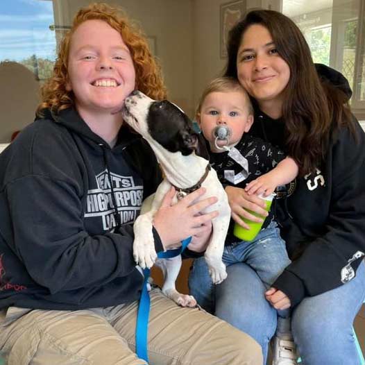 Tyler dog adopted April 29 2021